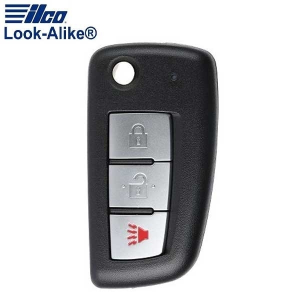 Ilco LAL FLIP-NIS-3B2 Nissan 3 Button Flip Key (CWTWB1G767) ILCO-AX00013940